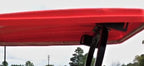 Kubota Tractor Canopy 45′′x50′′ Orange – Fits Various ROPS, Made in USA