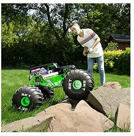 Monster Jam, Official Mega Grave Digger All-Terrain Remote Control Monster Truck with Lights  sgtnighsdesigns