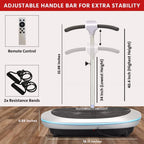EILISON Handle Vibration Disc Adjustable Speen and 3 Training Modes