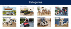 3-Seat Outdoor Large Converting Canopy Swing Glider