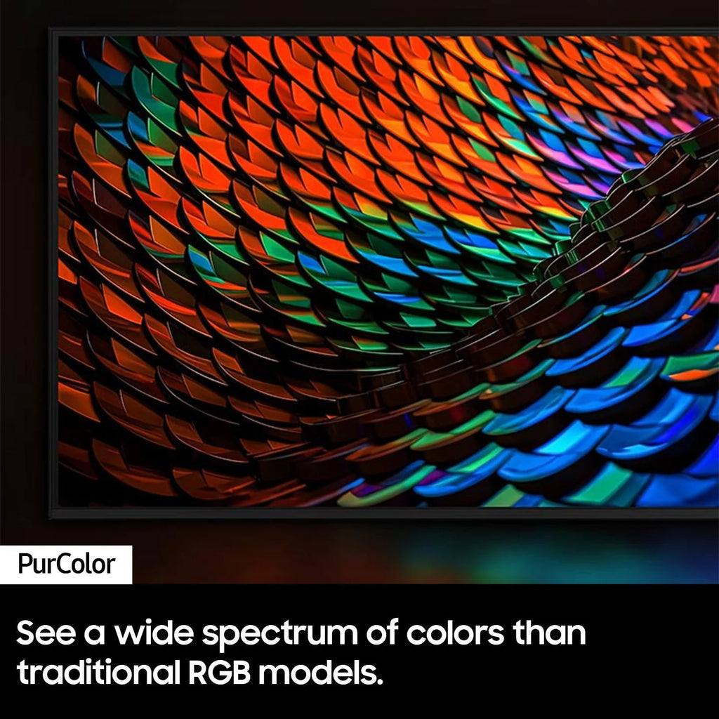 Samsung 85″ Crystal UHD 4K Smart TV DU7200B with PurColor, HDR and Tizen OS – 2024 Model