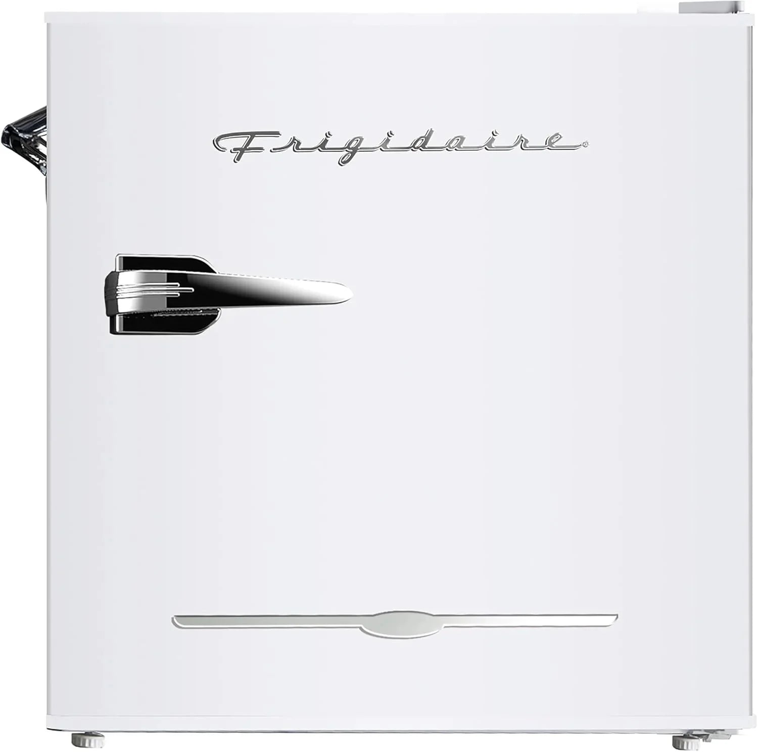 Frigidaire EFR176 Retro Compact Fridge with Chiller Mini Refrigerator with Built-in Bottle Opener for Office, Bedroom, Dorm Room or Cabin, 1.6 cu ft 16" D x 18" W x 18.5" H, Moonlight