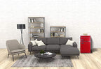 Frigidaire EFR840-RED Red 2 Door Retro Fridge