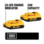 2025 DEWALT 20V MAX 10-piece tool combination set DCK1020D2 by DEWALT