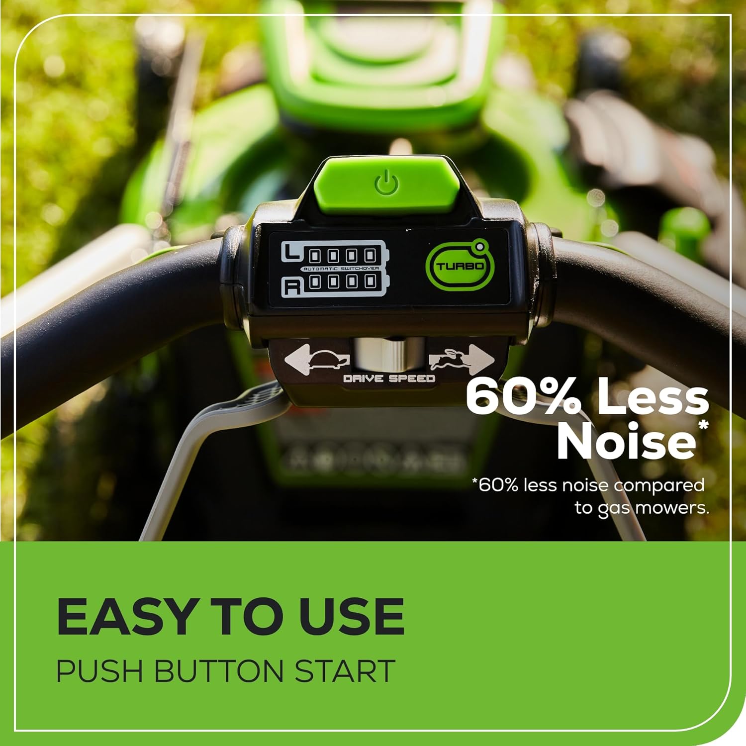 Greenworks 60V 21” Cordless (Self-Propelled) Lawn Mower , 2 x 4.0Ah Batteries and Dual Port Rapid Charger  sgtnighsdesigns