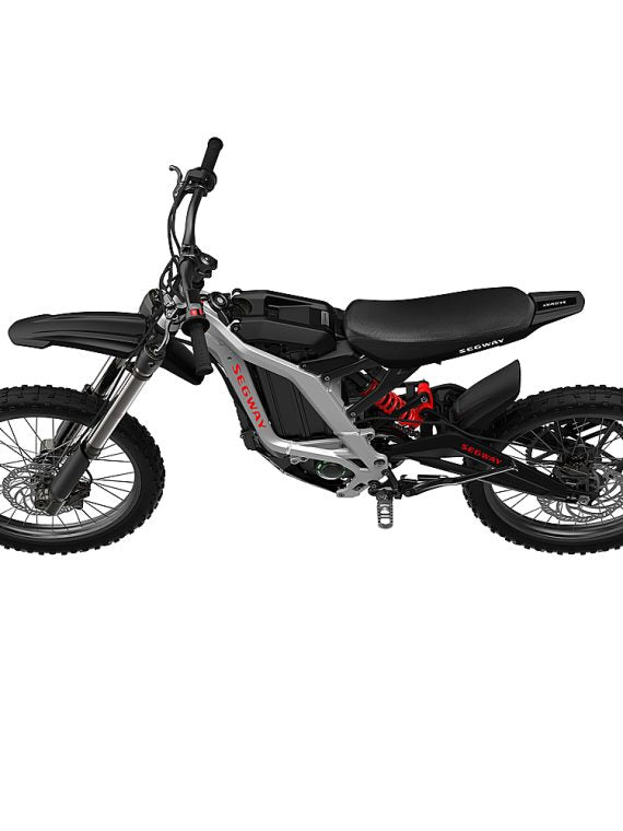 2025 Segway – Dirt eBike x260 w/74.6 mi Max Operating Range & 46.6 mph Max Speed – Silver