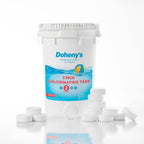 3 Inch Stabilized Chlorine Tablets | Pro-Grade Pool Sanitizer, Long Lasting, Slow Dissolving, 99% Pure Tri-Chlor, Individually Wrapped – 50lb
