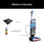 Shark CarpetXpert EX201 Carpet Cleaner, Cyan – Deep Cleaning with StainStriker, Perfect for Pets, Includes Spot & Stain Remover Tools