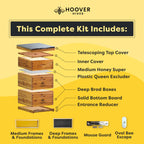 Hoover Hives Original Beeswax Coated Beehive Kit