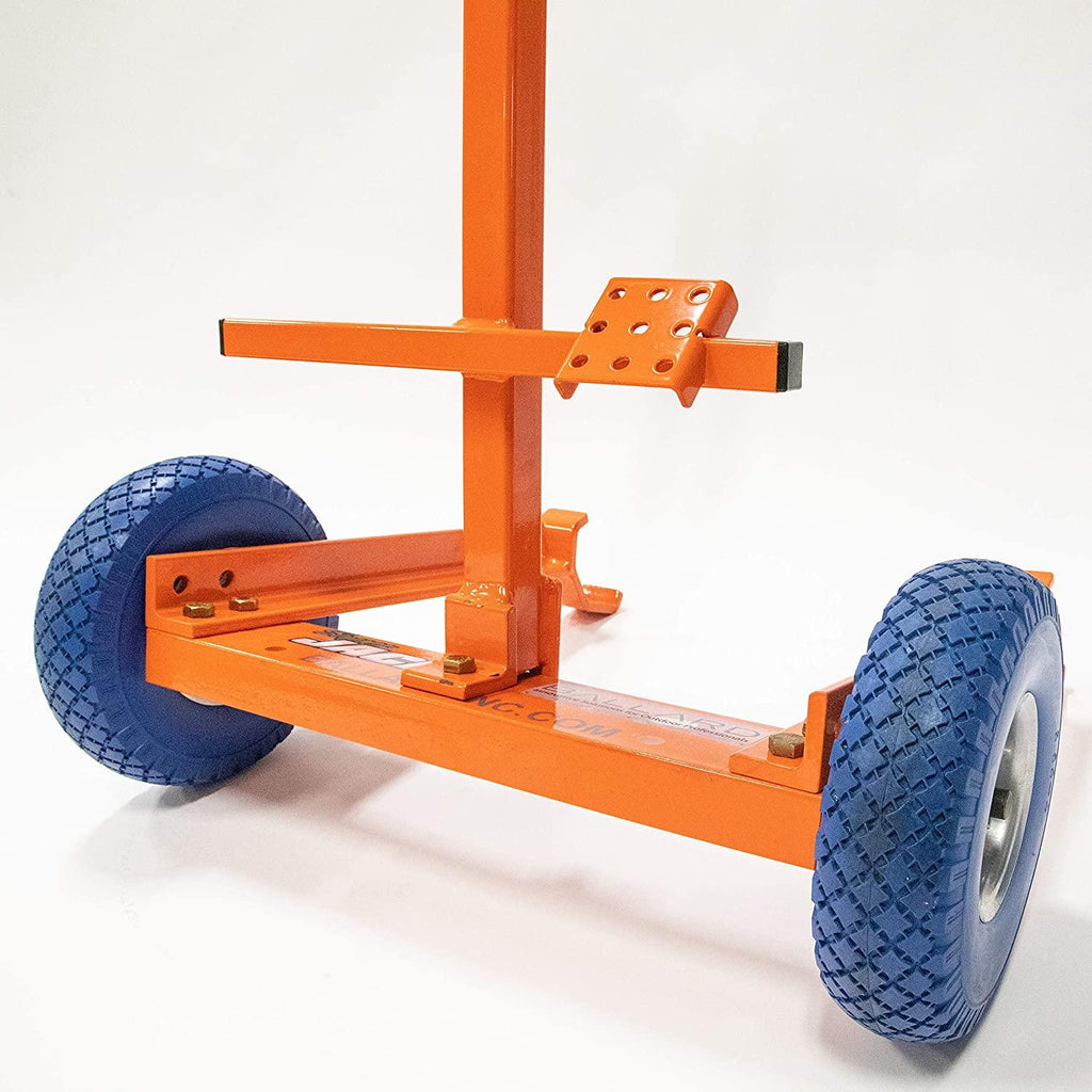 Ballard Inc Super Jack Pro Mower Jack – High Visibility Orange, Heavy-Duty, Compatible with ZTRs, Standers, Walk-Behinds