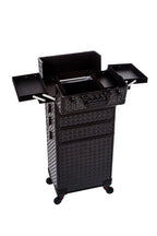 AROUS 5 in 1 Professional Makeup Train Case with 360° Swivel Wheels