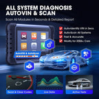 2024 Bidirectional Tool as MK808BT Pro MX808S M808Z, Function as MaxiCheck MX900, 28+ Service, Active Test, All System Diagnose, Injector Coding, FCA Autoauth Android 11