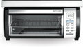 BLACK+DECKER SpaceMaker Under-Counter Toaster Oven, Digital Controls, Black/Stainless Steel, Fits 9�测�� Pizza, TROS1000D