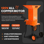 SuperHandy Heavy Duty Electric Shredder & Mulcher GUO056