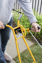 01-5.5GT-7 Petrol-powered lawn edger, 5.50 Nm gross torque/3.5 hp B&S engine, 7-inch wheels