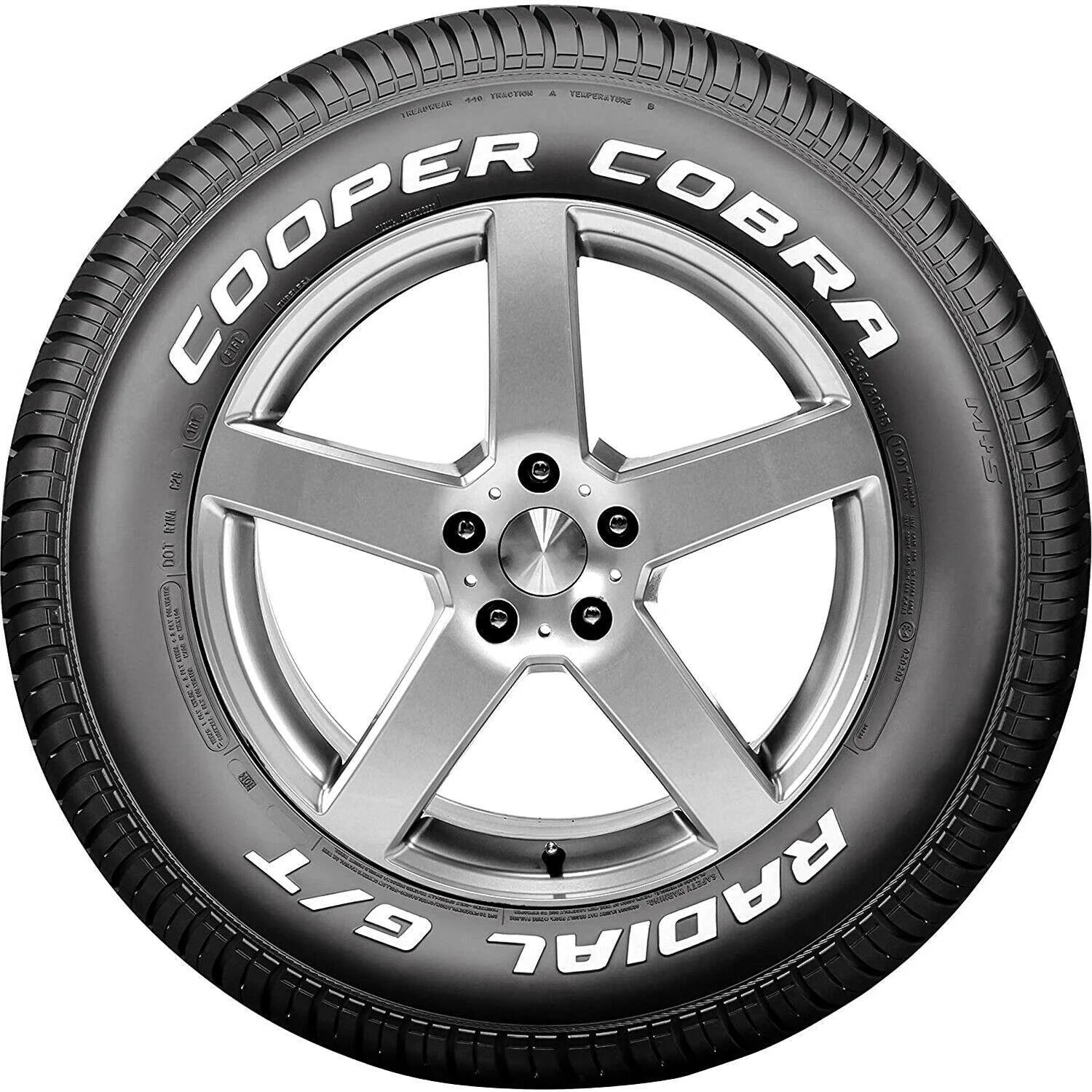Cooper Cobra Radial G/T 275/60R15 all-season tires for trucks/SUVs, 2-pack