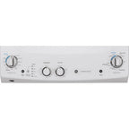 Laundry Center 2025 with 3.8 cubic foot (approx. 108 liters) top-loading washing machine and 5.9 cubic foot (approx. 167 liters) electric dryer – White