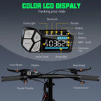 TST Electric Bike, 4.0 Fat Tire Foldable Ebike, 48V 13Ah Battery, 750W Electric Commuter Bicycle with LCD, 20" One-Step Folding Electric City Bike for Men Women, Black