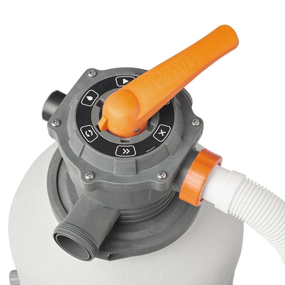 BestWay Flowclear 2000 Gallon Large Above Ground Pool Sand Filter Pump(Open Box)💝 Last Day For Clearance