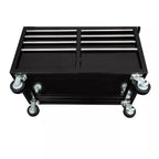 🔥46 in. W x 24 in. D 9-Drawer Gloss Black Deep Tool Chest Mobile Workbench