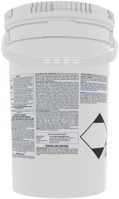 3 Inch Stabilized Chlorine Tablets | Pro-Grade Pool Sanitizer, Long Lasting, Slow Dissolving, 99% Pure Tri-Chlor, Individually Wrapped – 50lb