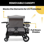 Jeep Wrangler Deluxe 4-seater stroller by Delta Children Premium Quad stroller