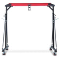 2025 1-ton gantry crane, adjustable, 2200 lbs lifting capacity, height adjustable 96.5"-143.7", portable hoist for factory, construction site, warehouse, auto repair shop