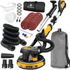 Giovent® Electric Drywall Sander with Dust Extraction, Suitable for Popcorn Ceilings