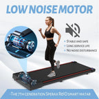 Sperax Walking Vibration Pad with APP, 3 in 1 Under Desk Treadmill, 2.5HP Low Noise Walking Treadmill Pad with Remote Control,Portable Treadmills for Home Office
