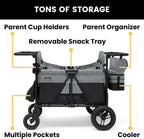 Jeep Wrangler Deluxe 4-seater stroller by Delta Children Premium Quad stroller