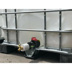 330-gallon food-grade IBC container | Water storage container