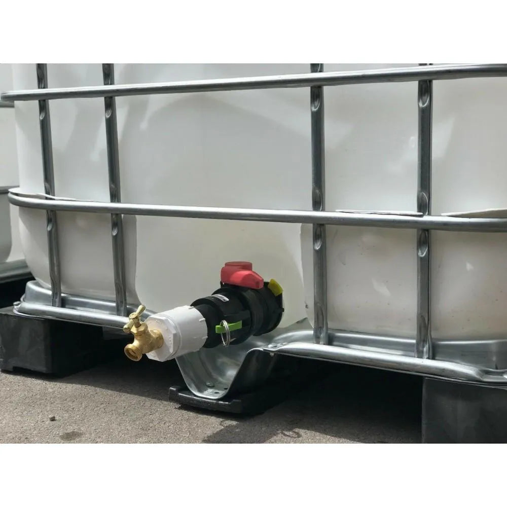 330-gallon food-grade IBC container | Water storage container