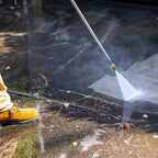 Petrol-powered cold water pressure washer with 420 cm³ engine, 4400 PSI (286 bar), 4.0 GPM (15.1 l/min).