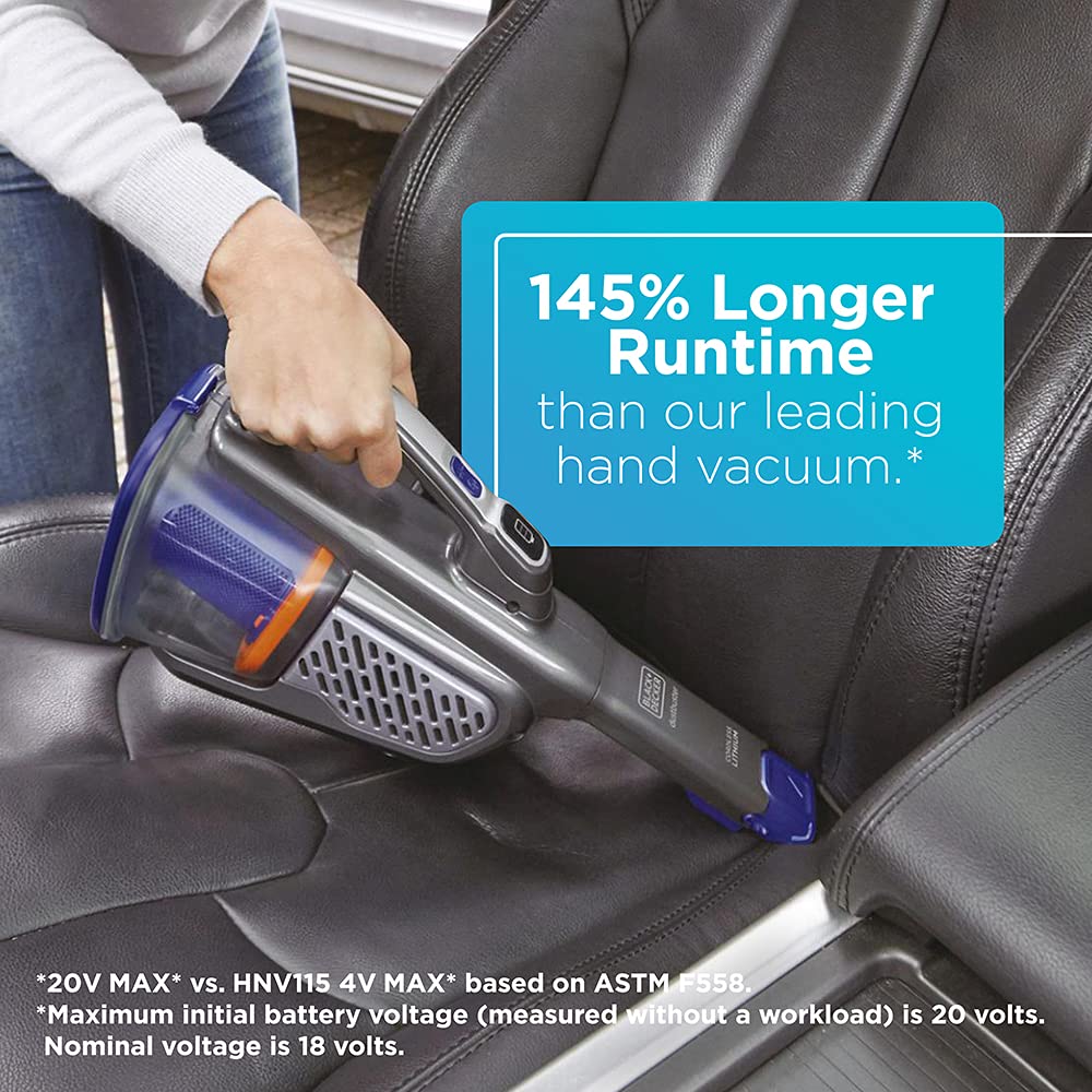 BLACK+DECKER dustbuster, Cordless Pet Handheld Vacuum