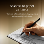 reMarkable 2 – 10.3” Paper Tablet with Marker Plus and Premium Leather Book Folio – Black