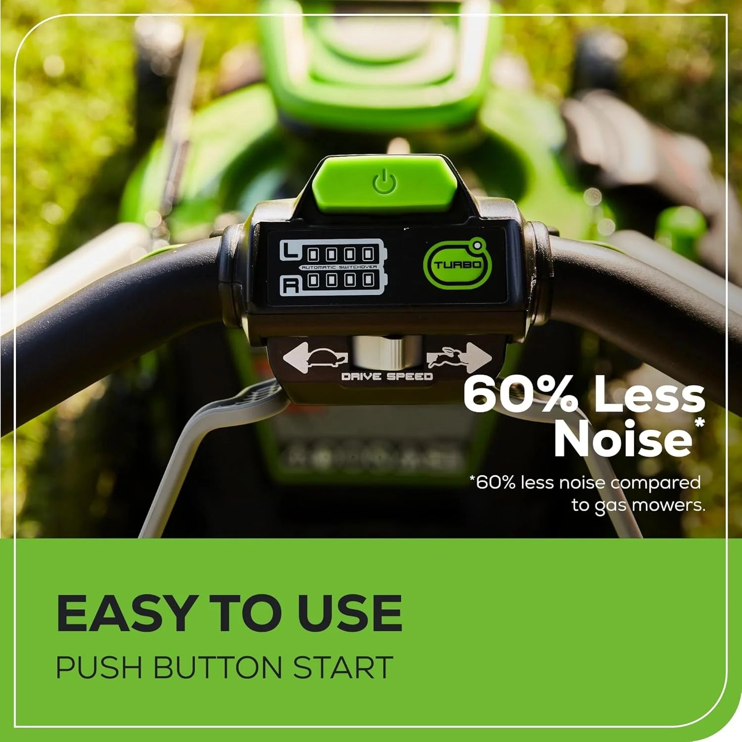 Greenworks 60V 21” Cordless (Self-Propelled) Lawn Mower , 2 x 4.0Ah Batteries and Dual Port Rapid Charger  sgtnighsdesigns