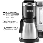 Keurig K-Duo Plus coffee machine for single servings and pots