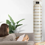 Large-capacity multi-layer rotating disinfection shoe cabinet [with mirror + deodorizer]