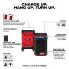 M12 12-Volt Lithium-Ion Cordless Bluetooth/AM/FM Jobsite Radio with Charger 2951-20