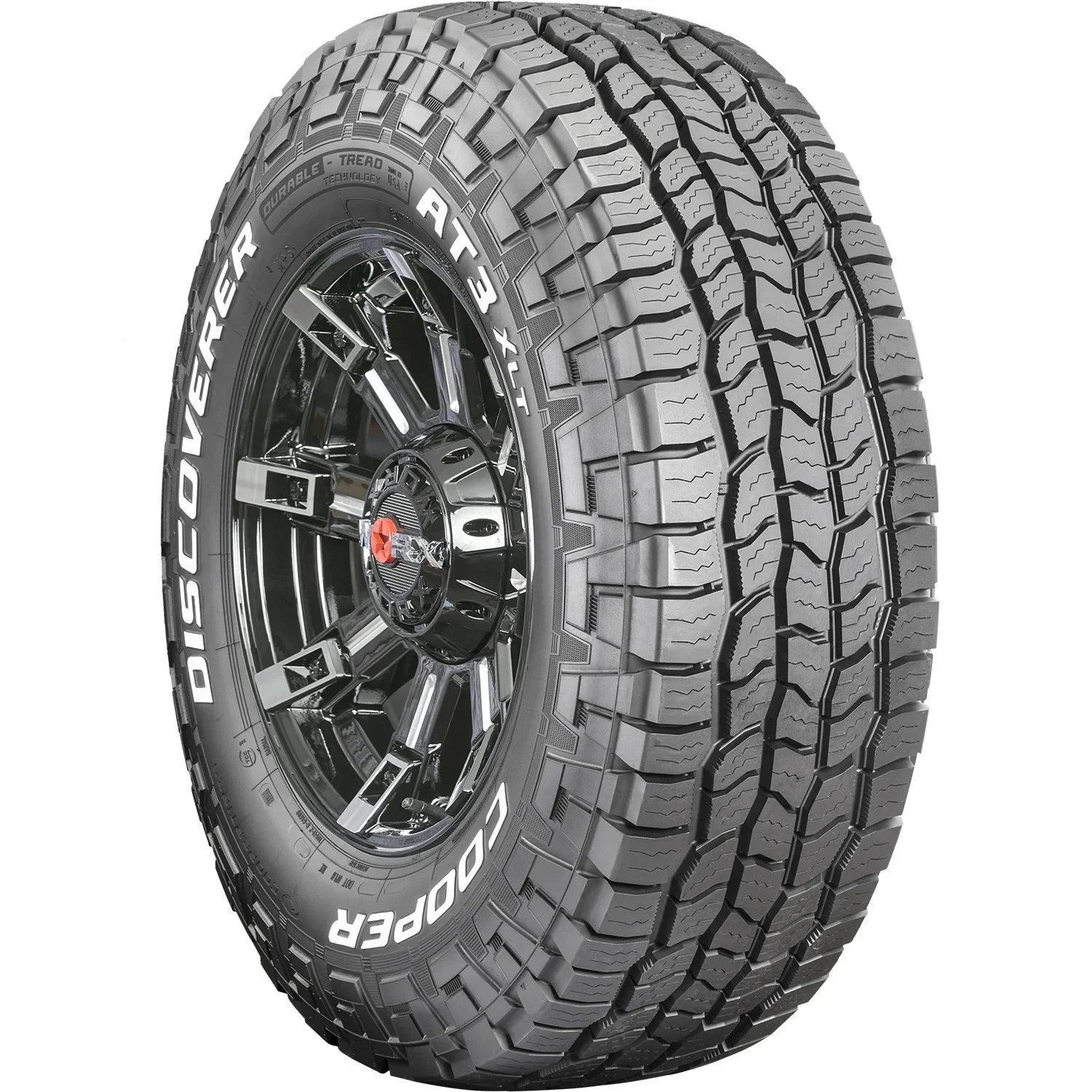 Cooper Discoverer AT3 XLT All-Terrain Tire 285/75R16, 10-ply, E – suitable for light commercial vehicles and Hummer H3 models