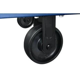 2025 56 inch W x 22 inch D Heavy-duty combination tool trolley with 23 drawers and tool cabinet in matte blue
