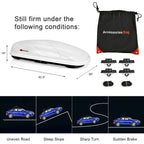 Cargo Box, Waterproof Rooftop Cargo Carrier, Heavy Duty Roof Storage Box