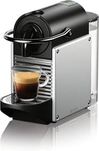 Nespresso Pixie Espresso Machine by De’Longhi, 19-Bar Pump, Compact Aluminum Design, Silver, 1100ml
