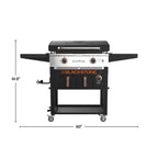 💥Clearance Sale🔥 Blackstone 2-burner griddle (71 cm) with electric air fryer and extractor hood