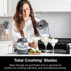 Ninja BL610 Professional 72 Oz Countertop Blender with 1000-Watt Base and Total Crushing Technology for-Smoothies, Ice and Frozen Fruit, Black
