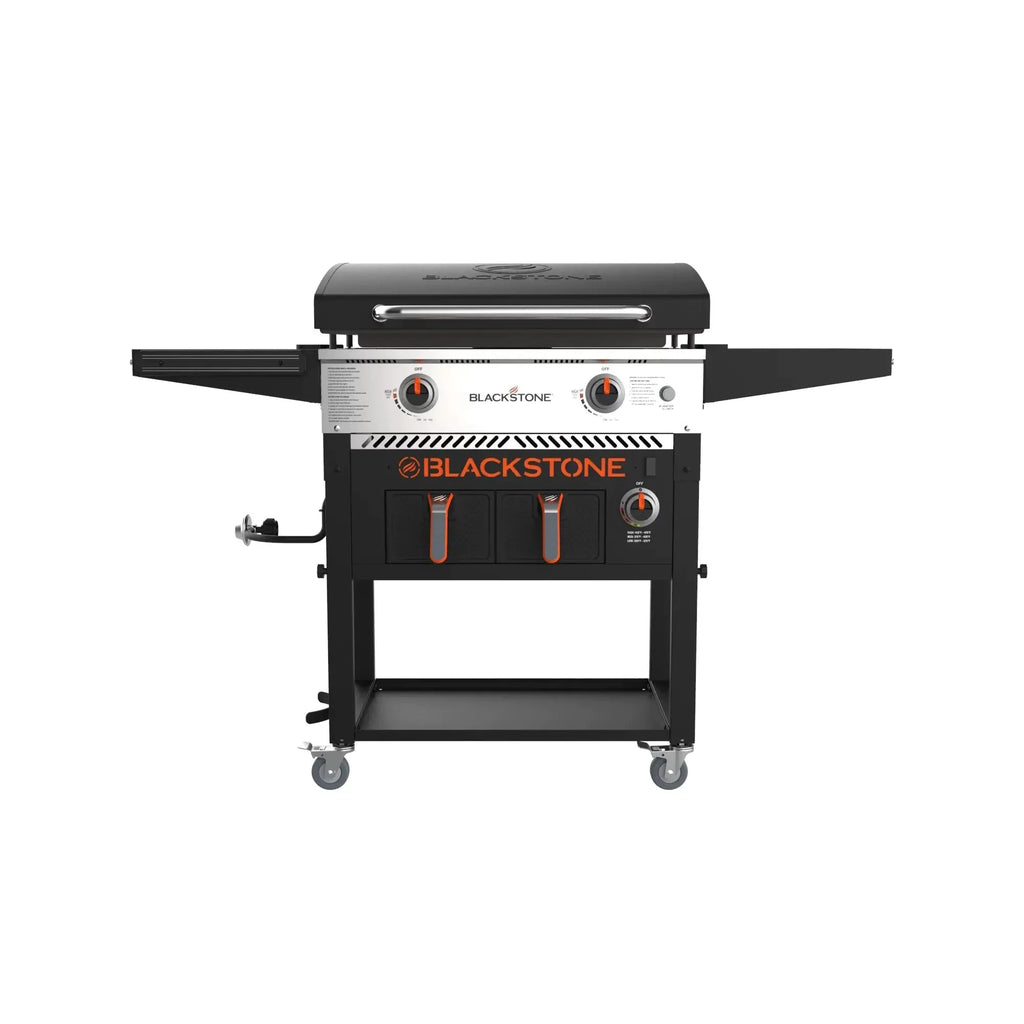 💥Clearance Sale🔥 Blackstone 2-burner griddle (71 cm) with electric air fryer and extractor hood