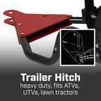 Chapin 8622B 150-Pound Tow Behind Spreader with Auto-Stop Impeller, 11 Gate Adjustments, USA Made