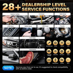 Autel MK808S Car Diagnostic Tool, 2023 Model, Bi-Directional Control, 28+ Resets, All System Scan, 5X Faster Processor