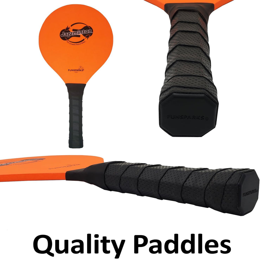 Jazzminton Competitive Paddle Ball Game