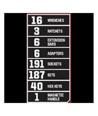 Craftsman 450-Piece Ratchet Socket Hand Wrench Mechanics Toolset